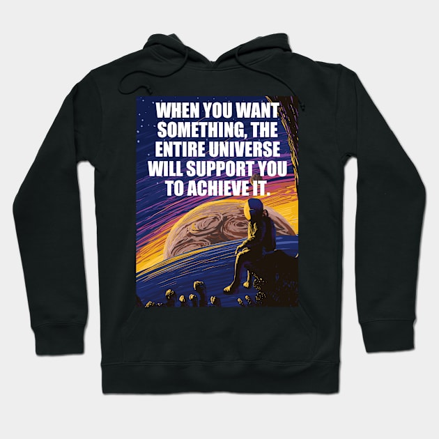 motivational words Hoodie by  Memosh Everything 